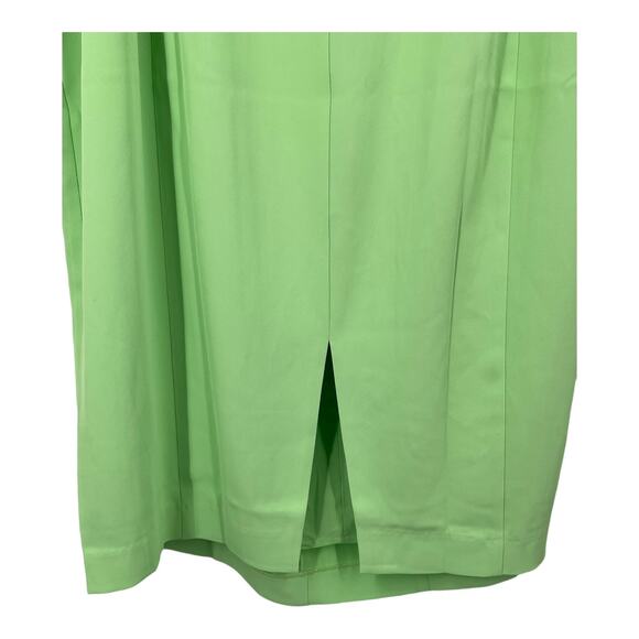 11 Honore dress Solange one shoulder midi light green size 18 - Picture 5 of 9